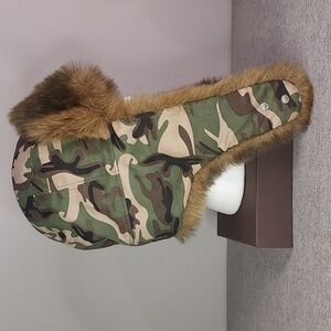 Broner Faux Fur Camouflage Trapper Aviator Style Winter Hat OSFM